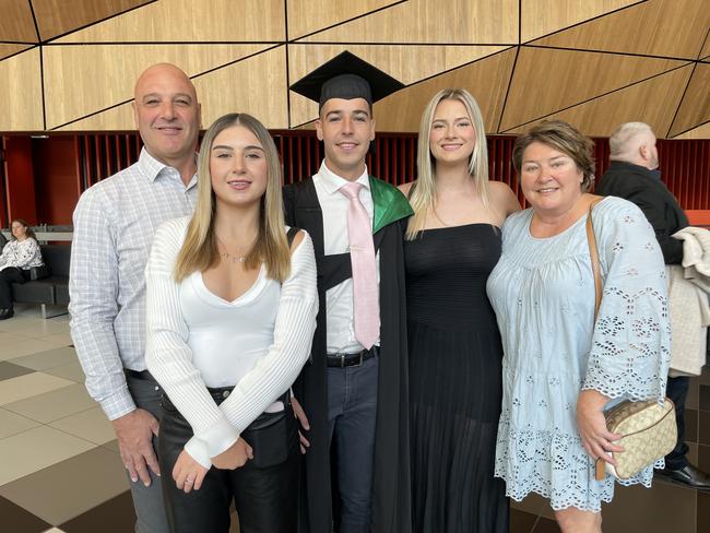 Lachlan Bezzina graduated from Australian Catholic University with a degree in Exercise Science (Teaching). Photo: Himangi Singh.