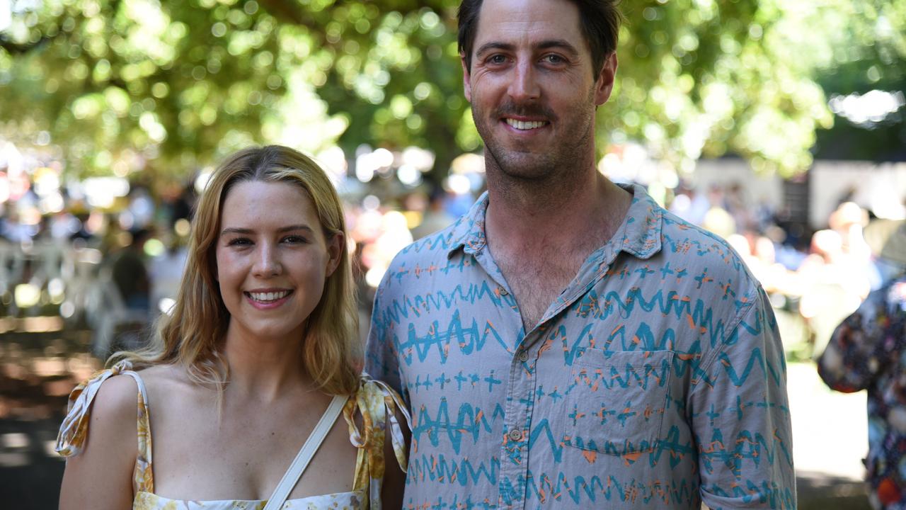 Kiah Bull and Scott Sherriff at Day 3 of Launceston Festivale 2023. Picture: Alex Treacy