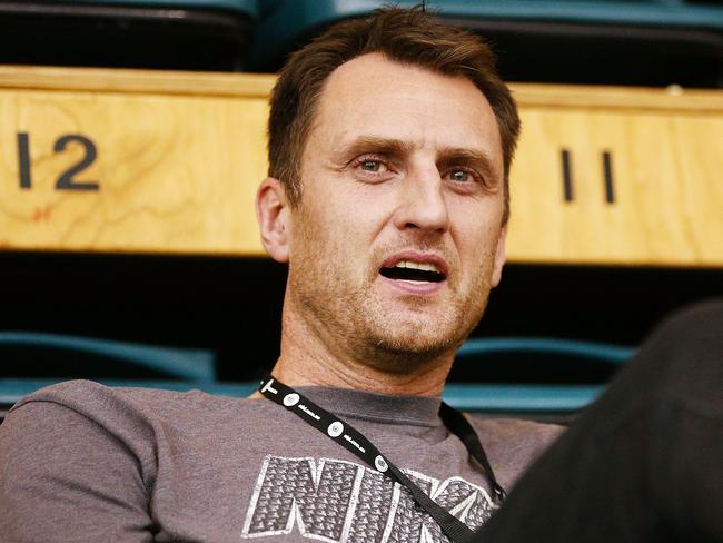 NBL and Boomers legend Chris Anstey at the Melbourne Sports and Aquatic Centre. Picture: Michael Dodge/Getty Images.