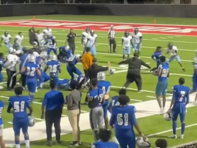 Every player was kicked out of the game. Photo: YouTube/Drew Bartley