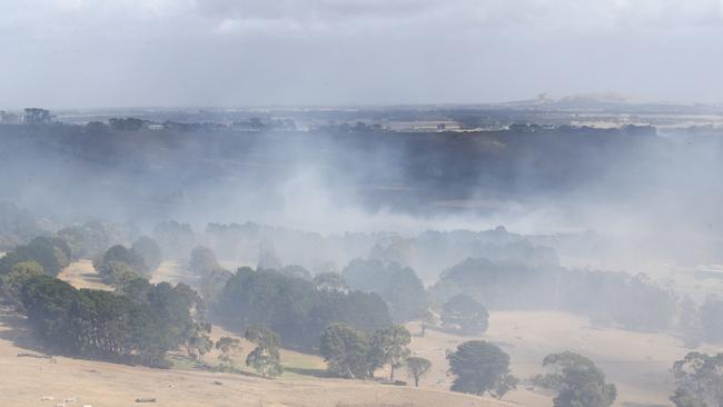 Powercor has finally been forced to lift its game after its network of poles and wires sparked the 2018 St Patrick’s Day fires. Picture: David Caird