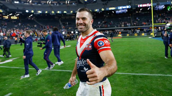 James Tedesco lit up Las Vegas. Picture: Todd Martyn-Jones.