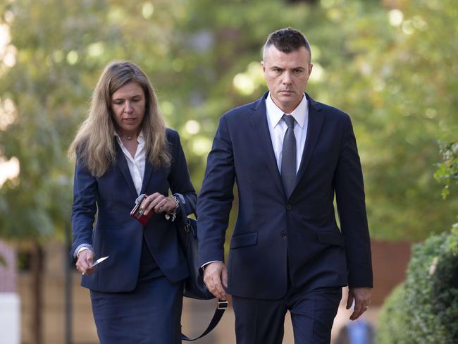 ALEXANDRIA, VA - OCTOBER 11: Russian analyst Igor Danchenko walks to the Albert V. Bryan U.S. Courthouse during a break in his trial on October 11, 2022 in Alexandria, Virginia. Danchenko faces five counts of lying to the FBI over his sources as to claims made in the Christopher Steele Dossier as part of the investigation of Special Counsel John Durham into the origins of the FBI probe of alleged collusion between Russia and the 2016 Trump presidential campaign.   Drew Angerer/Getty Images/AFP