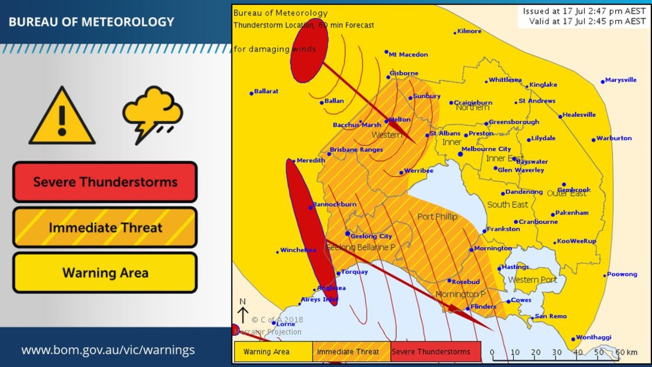 Melbourne Winds Today: Latest Weather Warning For Melbourne, Geelong ...