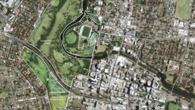 The Parramatta Park and Mays Hill precinct