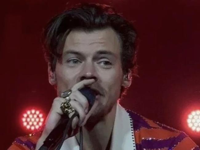 Harry Styles had earlier performed in Melbourne. Picture: Instagram