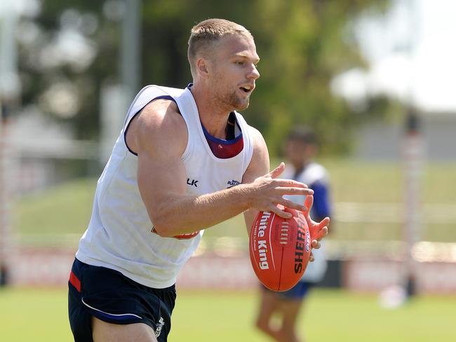 Jake Stringer is part of the Western Bulldogs’ young brigade. Picture: David Smith