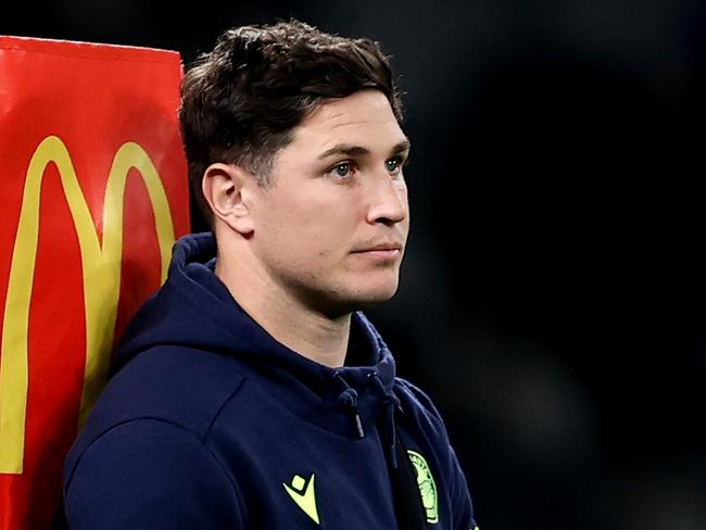 The absence of Mitchell Moses is another bitter blow for the Eels. Picture: Getty Images