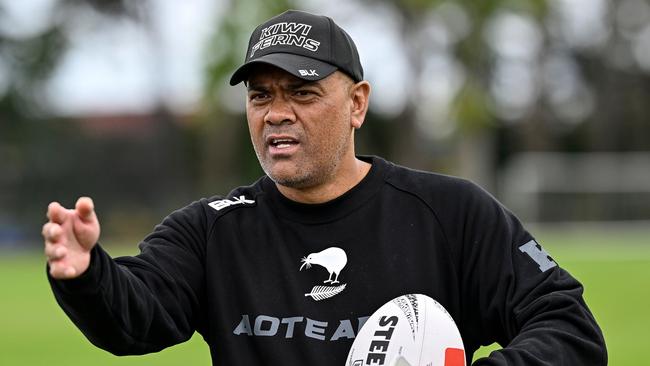 Kiwi Ferns coach Ricky Henry. New Zealand Kiwi Ferns training at Kings College, Auckland, New Zealand on Tuesday 17 October 2023. Photo credit: Alan Lee / www.photosport.nz