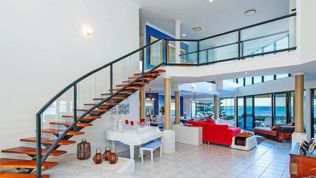 Interior of the house at 15 King Arthurs Court, Sovereign Islands. Photo: Supplied