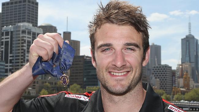 Jobe Watson said ‘the fairest and best thing to do; was hand back his Brownlow. Picture: Getty Images