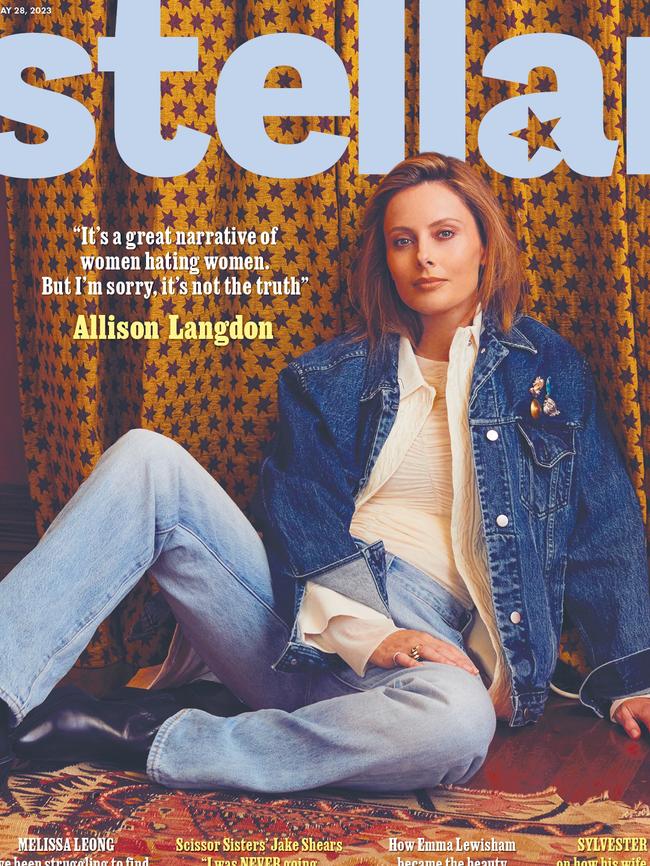 Allison Langdon is on the cover of Stellar – and the guest on podcast, Something To Talk About. Picture: Stellar