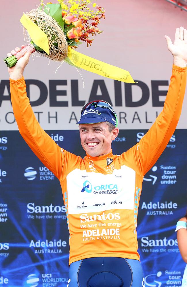 Gerrans retains the Ochre Jersey. Photo: Sarah Reed.