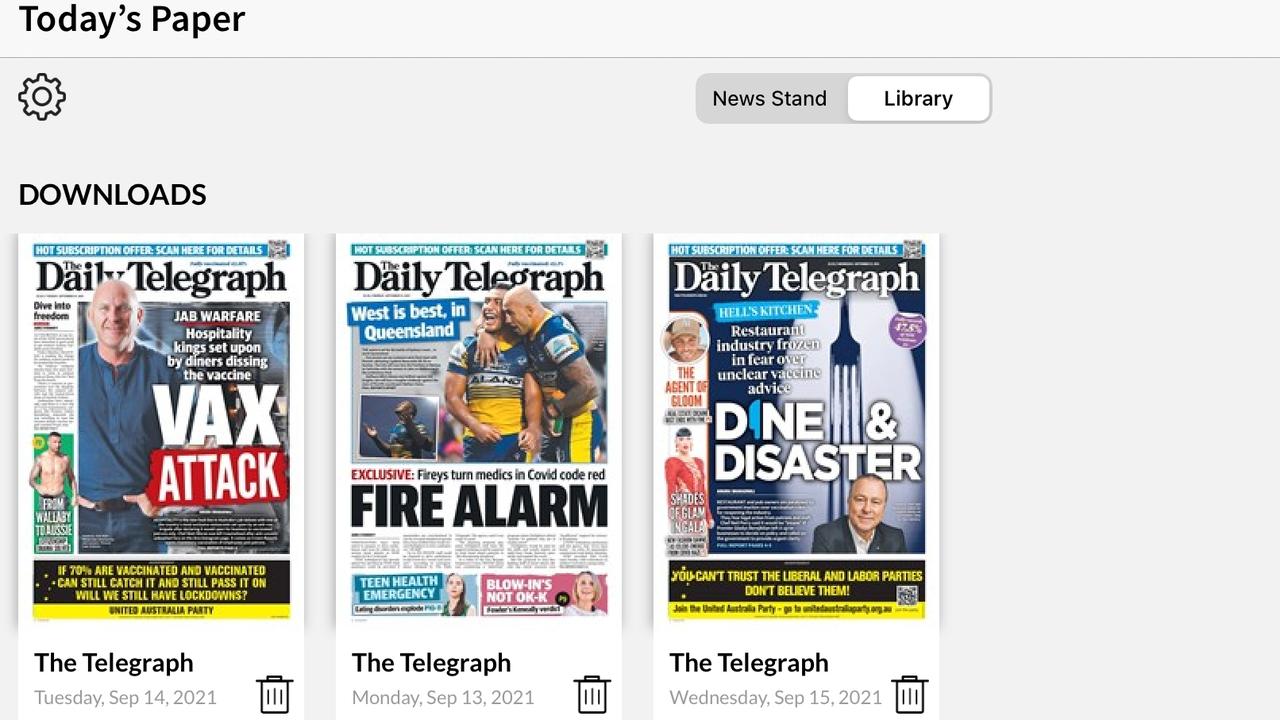 The Daily Telegraph & Sunday Telegraph Digital Print Edition: Read The ...