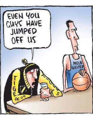 Macca’s view of Melbourne Tigers changing their identity to Melbourne United