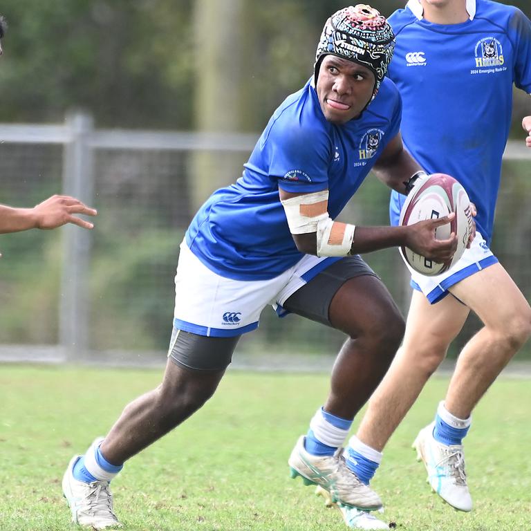 Roldan Waike. Qld Country U16s v SEQ Barbarians Thursday September 19, 2024. Picture, John Gass