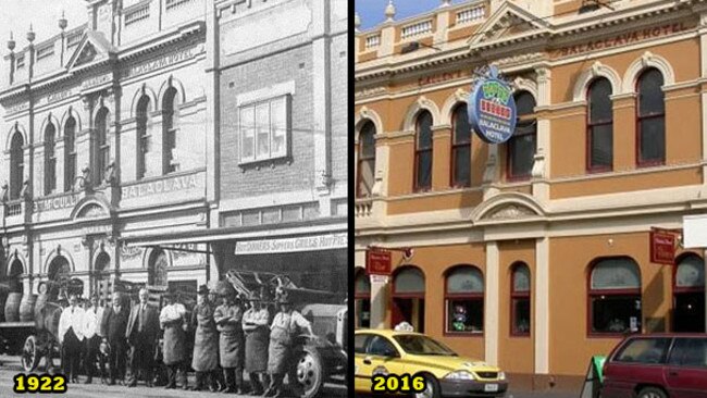 The Balaclava Hotel in St Kilda was built in 1887. Picture HWT Library.