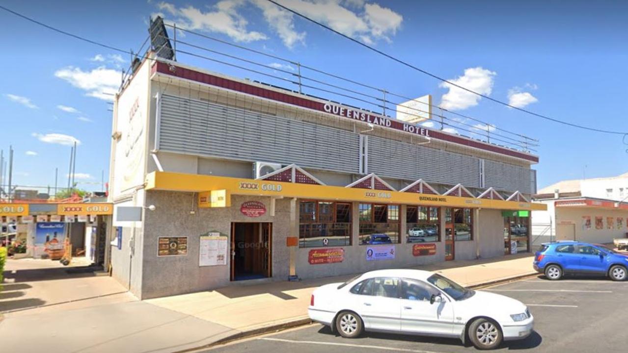 Queensland Hotel Miles, on the Western Downs. Picture: Google Maps