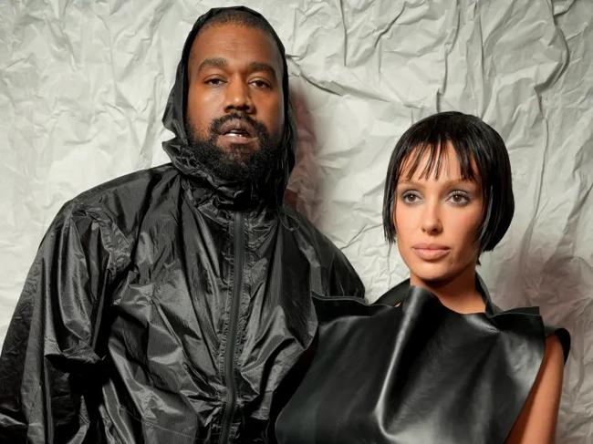 Kanye West and Bianca Censori . picture : Getty