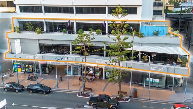 The Surfers Paradise Diggers and Sports Club is on the market. Picture: Supplied