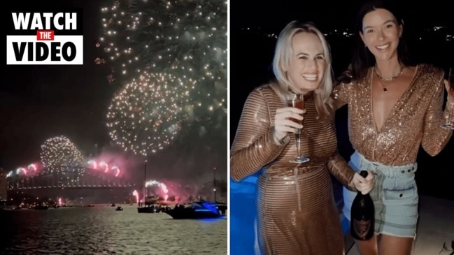 Rebel Wilson and Brittany Hockley celebrate New Year's Eve together