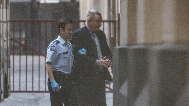 Greg Lynn arrives at court after he was found guilty of murdering Carol Clay. Picture: NewsWire/Nadir Kinani