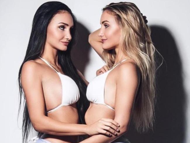 The 20-year-old Bassler twins - brunette Stephanie and blonde Julia - are earning enough money through their Instagram pages to fund their studies.