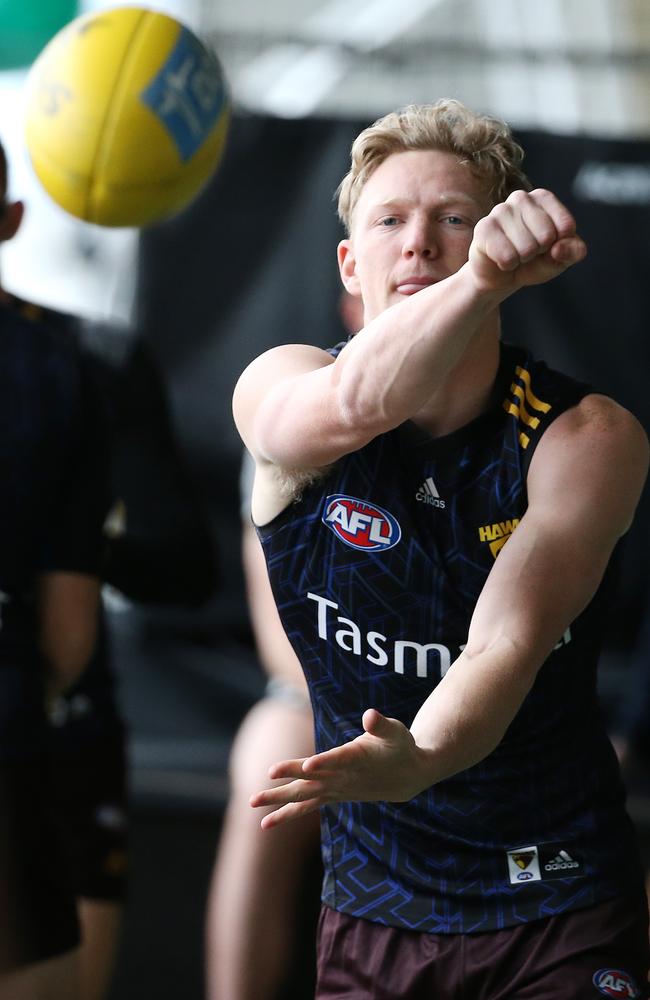 James Sicily has become one of the premier swingmen in the competition. Picture: Michael Klein