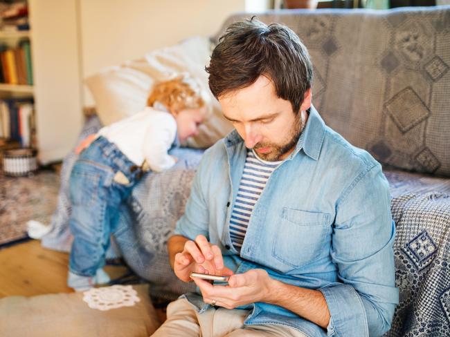 Men need to be supported to be able to work flexibly and spend more time with their kids, according to experts. Picture: iStock