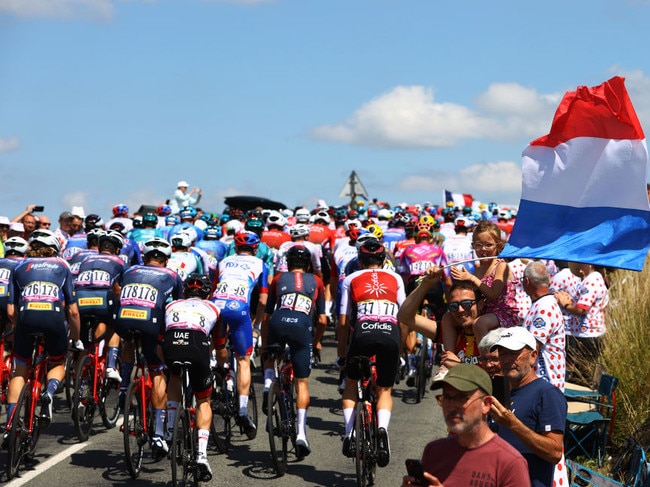 Tour De France fans are preparing for three weeks of sleepless nights. Picture: Michael Steele/Getty Images