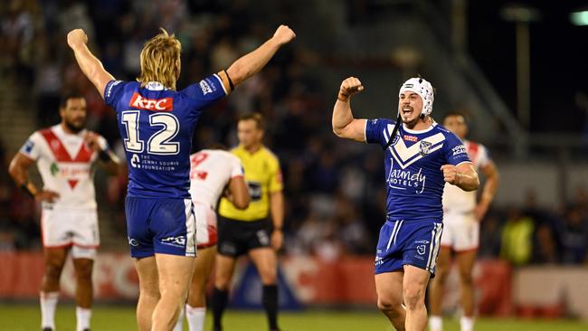 Huge result for both teams. Photo: NRL PHOTOS