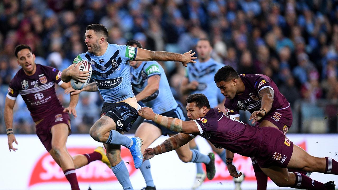 Channel 7 is now reportedly setting its sights on State of Origin. Picture: Dan Himbrechts/AAP