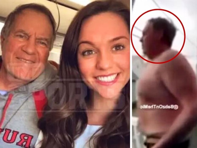Bill Belichick was caught sneaking out of his 24-year-old girlfriend's home.
