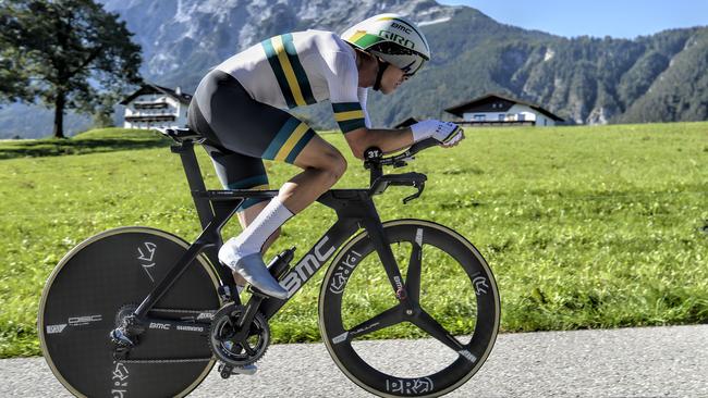 UCI Men's Individual Time Trial winner Rohan Dennis of Australia is a former winner of the Port Noarlunga Classic. Picture: AFP