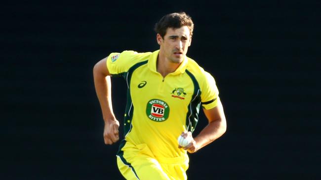 Mitchell Starc struck early for Australia.
