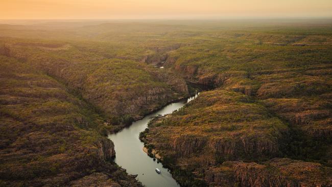 Musters Dogs Where Are They Now has filmed part of its four episode ABC documentary in Katherine. Picture: Tourism NT.