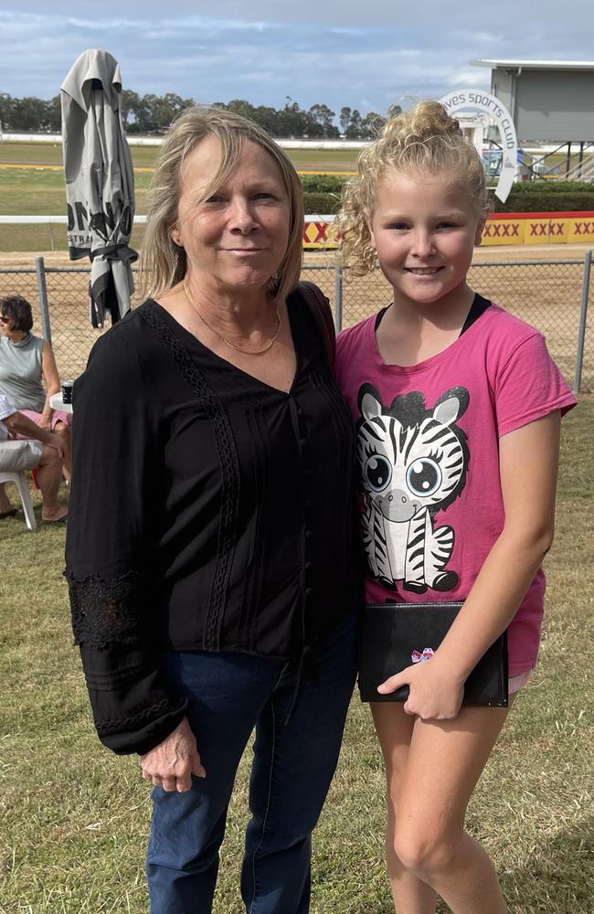 Sonia and Kiara Carpenter enjoyed the Bundaberg Toyota Race Day on Mothers Day, Saturday May 13.