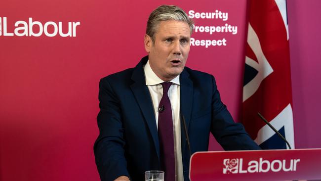 Labour Party leader Keir Starmer has purged the party of the hard left. Picture: Getty Images.