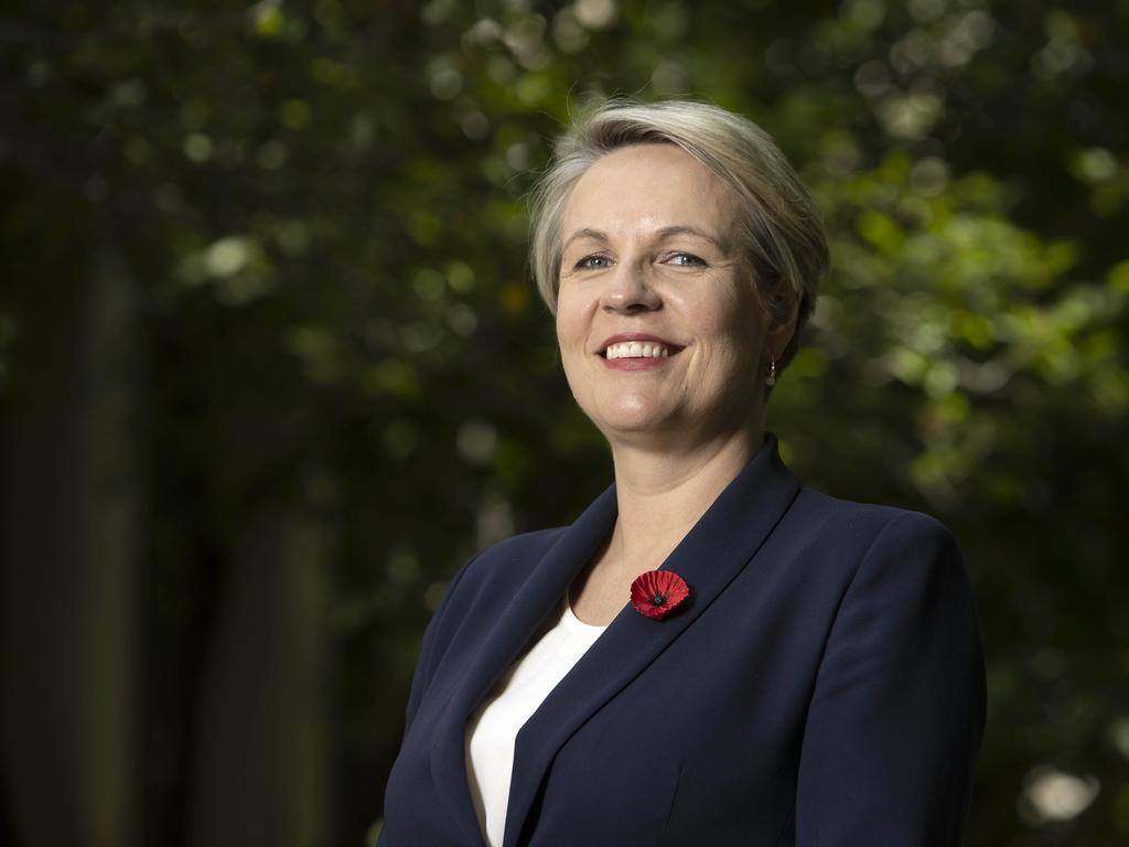 Mr Shorten says Tanya Plibersek’s rhetoric on jobs is ‘in his DNA’, but would not bite on whether she’d make a good leader. Picture: NCA NewsWire/Gary Ramage