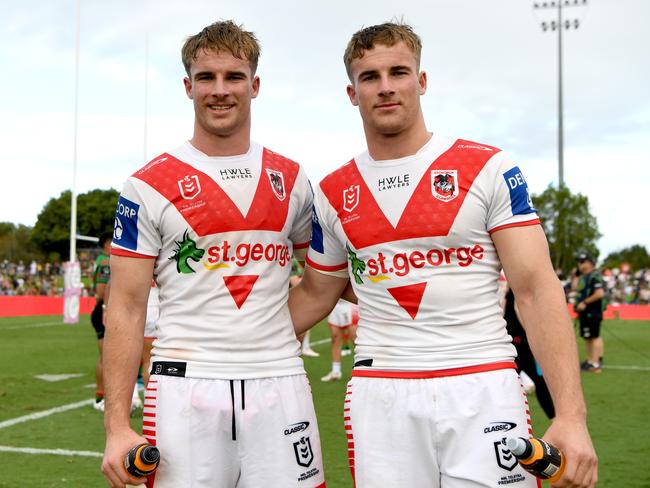 The Couchman twins, Ryan and Toby, have been impressing in the NSW Cup. Picture: NRL Photos