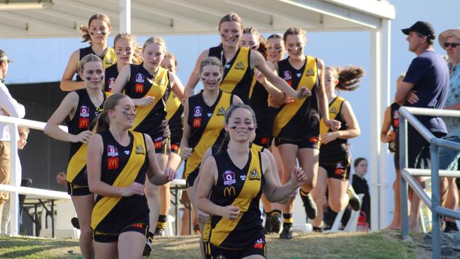 Tweed Coast NR Tigers take to the field.