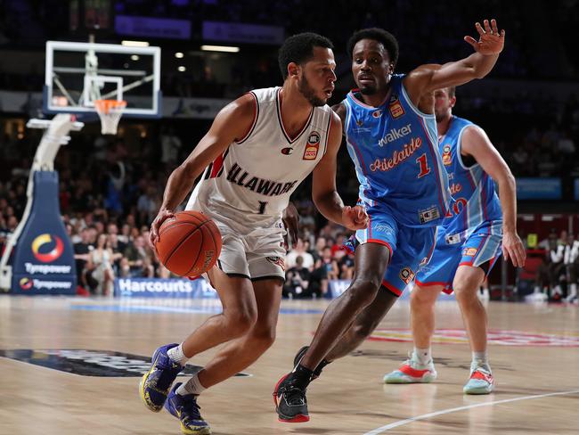 Harvey was unable to help the Hawks hold on. Picture: Sarah Reed/Getty Images