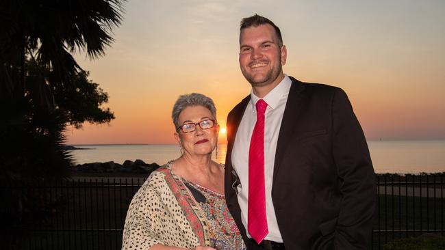 Allan Sommerville and Jill Sommerville at the Great Humpty Ball Darwin 2024. Picture: Pema Tamang Pakhrin