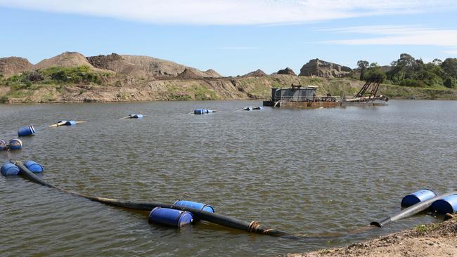 The site of the proposed marina. Picture: Ian Svegovic