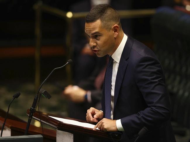 Alex Greenwich is pushing the government to announce a clear timeline for the debate on voluntary assisted dying. Picture: Dominic Lorrimer