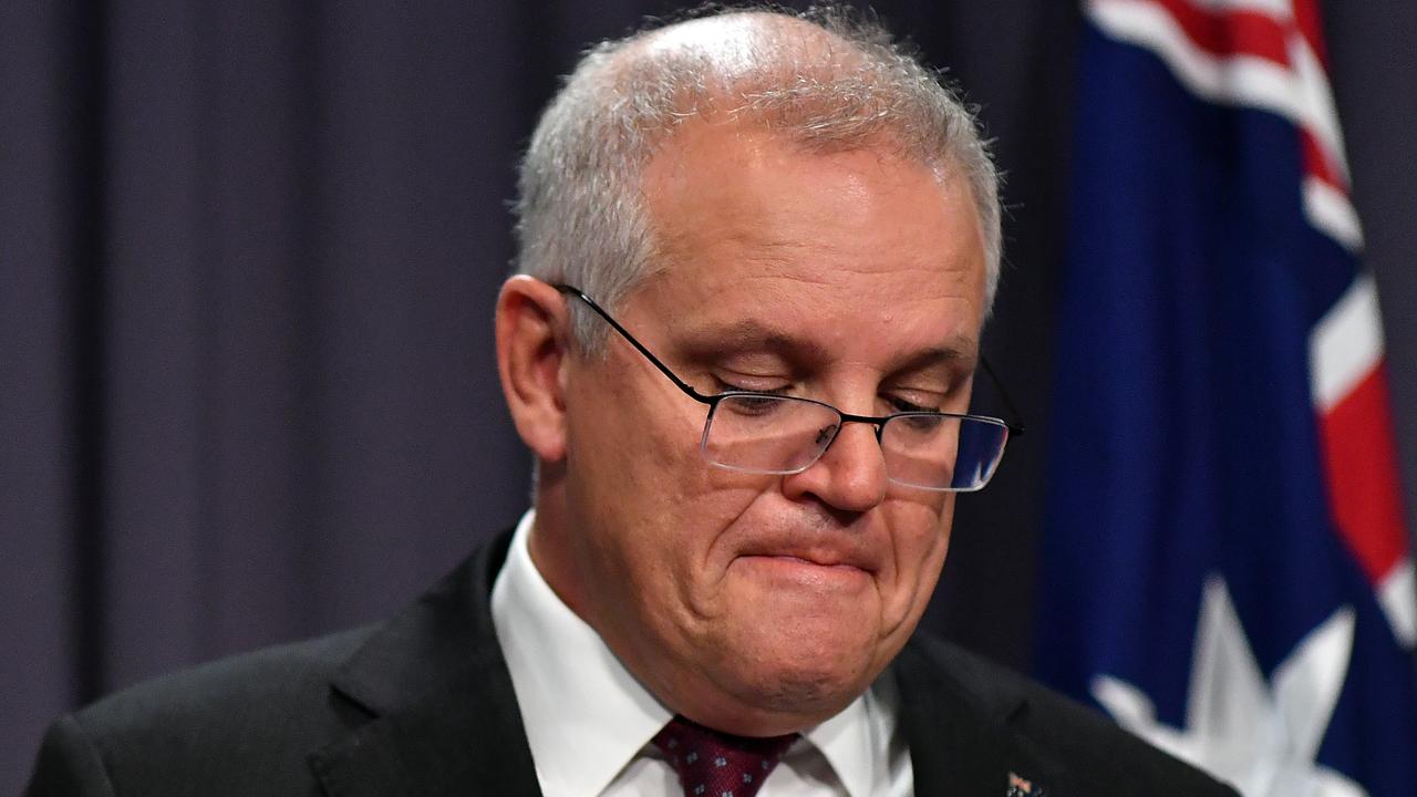 Prime Minister Scott Morrison said everyone had a share in the blame for the poor culture within Parliament. Picture: Sam Mooy/Getty Images