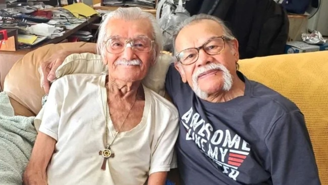 Luis (right), now 79, pictured alongside his late brother Roger, who passed away aged 83 this year. Picture: Alida Alequin