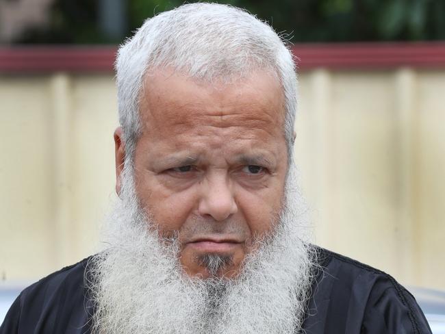 Convicted terrorist Abdul Nacer Benbrika who was recently released from prison at his home in Dallas. Thursday, December 28. 2023. Picture: David Crosling