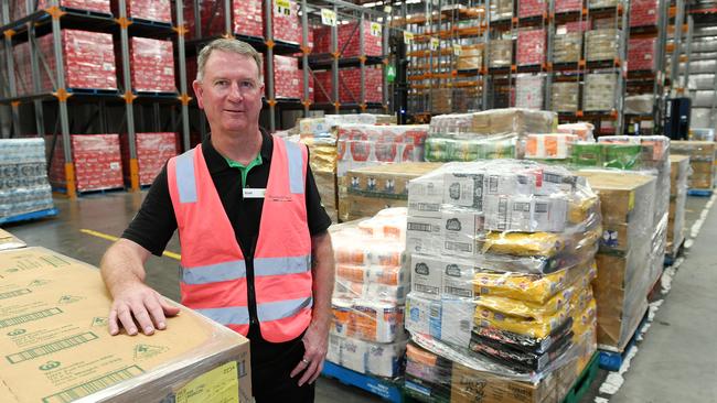 Scott Mackay,Ã FNQ operations manager Woolworths supermarkets, at Townsville Reginal Distribution Centre. Picture: Shae Beplate.