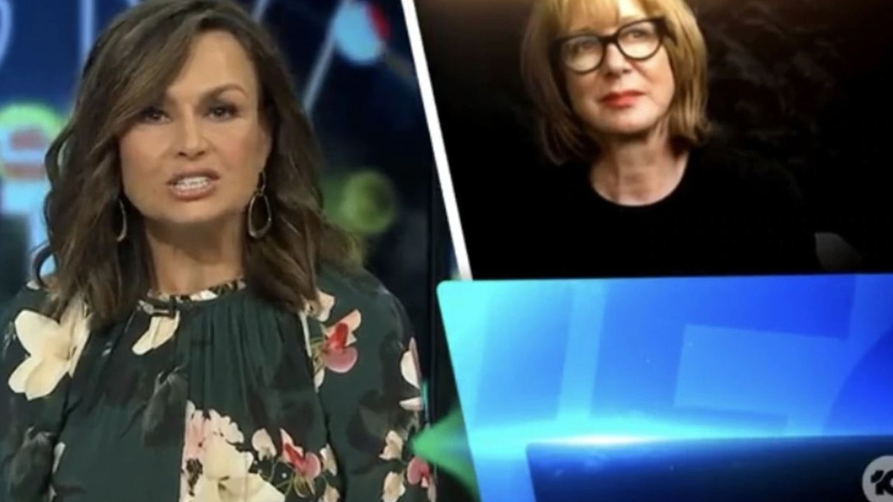 Lisa Wilkinson fought back tears on The Project as she delivered an emotional message to the ‘very dear friend’ of the show. Picture: Channel 10